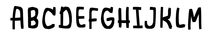 Iggey Font UPPERCASE