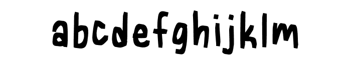 Iggey Font LOWERCASE