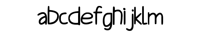 Ighon Regular Font LOWERCASE