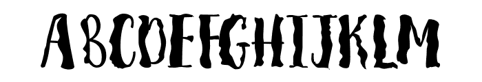 Ignited Font UPPERCASE
