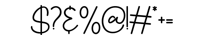 Ilyra-Regular Font OTHER CHARS