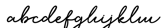 Ilyra-Regular Font LOWERCASE
