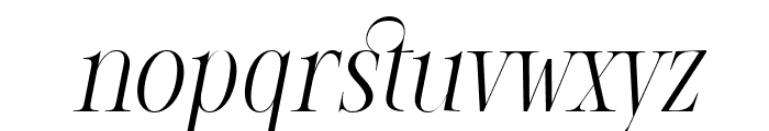 Imperial Grace Slanted Font LOWERCASE