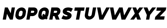Imploe Black Italic Font UPPERCASE