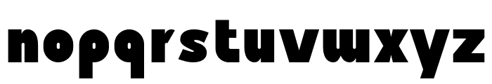 Imploe Black Font LOWERCASE