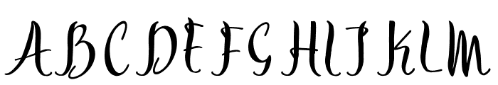 Important Element Script Font UPPERCASE