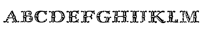 Imprenta Royal Nonpareil Font UPPERCASE