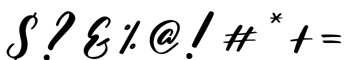 Independent Regular Font OTHER CHARS