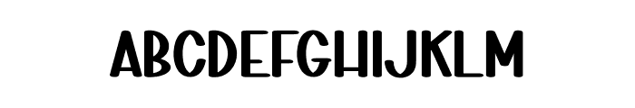 Indoor Garten Font LOWERCASE