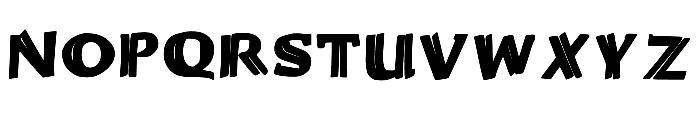 Industrial Regular Font LOWERCASE