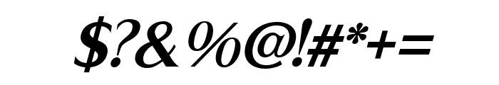 Infinita Sans Bold Oblique Font OTHER CHARS