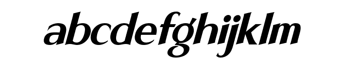 Infinita Sans Bold Oblique Font LOWERCASE