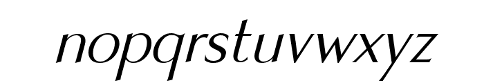 Infinita Sans Light Oblique Font LOWERCASE