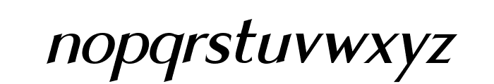 Infinita Sans Medium Oblique Font LOWERCASE