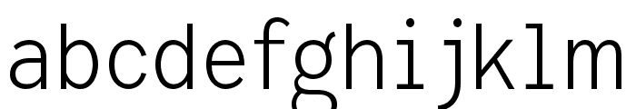 Informe-Light Font LOWERCASE