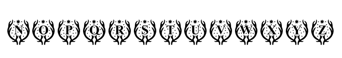 InitialReindeerMonogram Font UPPERCASE