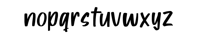 Inkcraft Font LOWERCASE