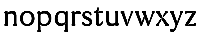 Inkory Regular Font LOWERCASE