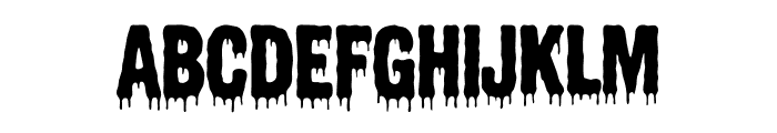 Inkrotica Font UPPERCASE