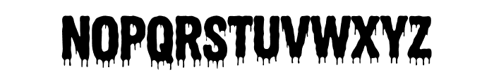 Inkrotica Font UPPERCASE