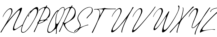 Inky Essylla Regular Font UPPERCASE