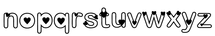 Inlove Decorative Font LOWERCASE