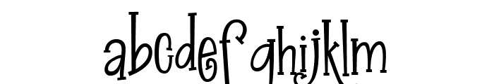 Inner Autumn Regular Font LOWERCASE