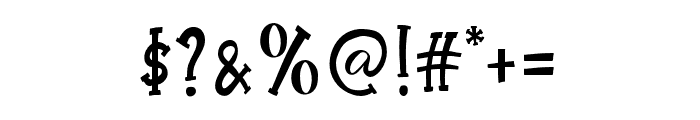 InnerAutumn-Regular Font OTHER CHARS