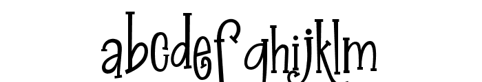 InnerAutumn-Regular Font LOWERCASE