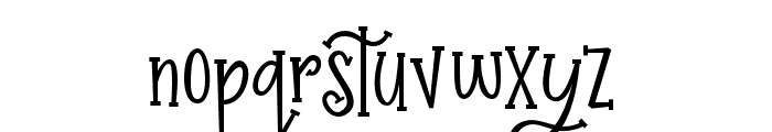 InnerAutumn-Regular Font LOWERCASE
