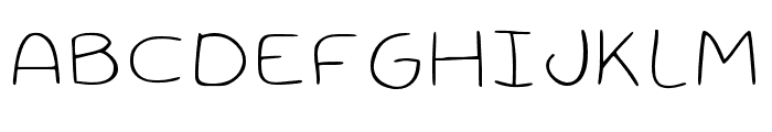 InnieOutie-Light Font UPPERCASE