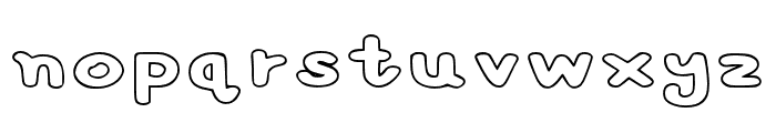 InnieOutie-Outlined Font LOWERCASE
