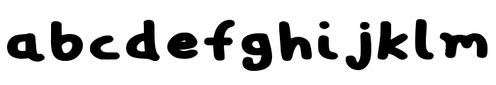 InnieOutie-Regular Font LOWERCASE