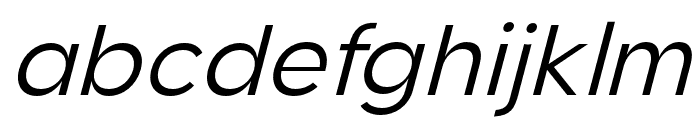 Inovasi-LightItalic Font LOWERCASE