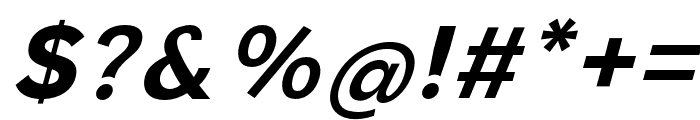 Inovasi-SemiBoldItalic Font OTHER CHARS