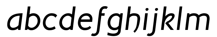 Inprimis Medium Italic Font LOWERCASE