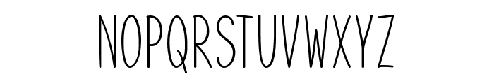 Inquisitive Font LOWERCASE