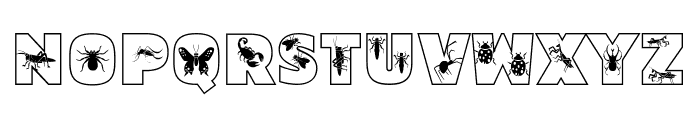 Insect Lovely Font LOWERCASE