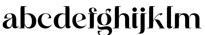 Insight Melody Font LOWERCASE