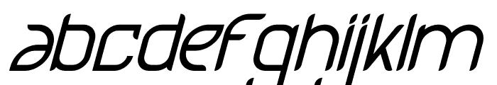 Inspace Italic Font LOWERCASE