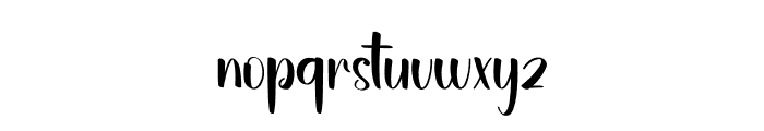 Inspired Font LOWERCASE