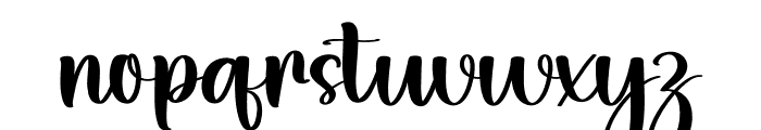 Insting Font LOWERCASE