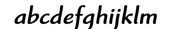 Intangible Asset Italic Font LOWERCASE