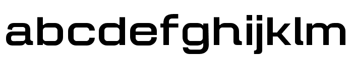 Intensa-RegularExpanded Font LOWERCASE