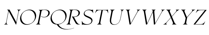 Intenso Italic Font LOWERCASE