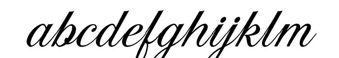 Intenso Script Font LOWERCASE