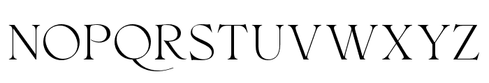 Intenso Serif Font UPPERCASE