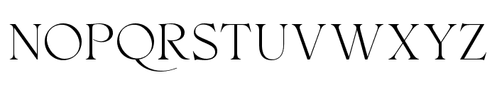 Intenso Serif Font LOWERCASE