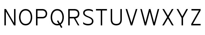 Interform Mono Regular Font UPPERCASE