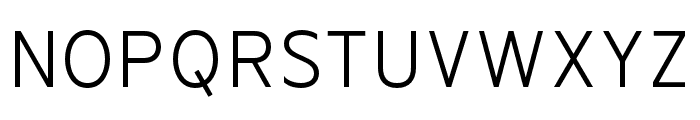 InterformMono-Regular Font UPPERCASE